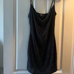 Sparkly black dress—worn once
